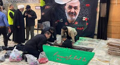 فیلمپیکر شهید سلامی در حرم آرام گرفت | جهان نیوز
