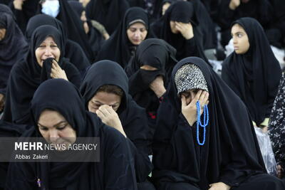 اقامه نماز و طواف پیکر سپهبد شهید حسین سلامی در حرم عبدالعظیم حسنی