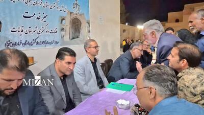 رئیس کل دادگستری خراسان جنوبی به مشکلات ۵۰ نفر از مردم قائن رسیدگی کرد