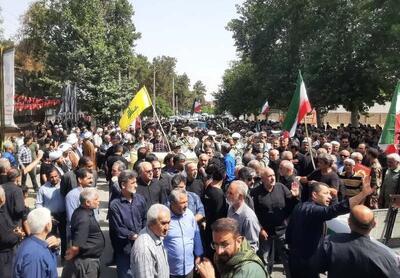 پیکر مطهر شهید نعیمی در شرق گلستان تشییع شد