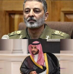 گفت‌وگوی سرلشکر موسوی با وزیر دفاع عربستان