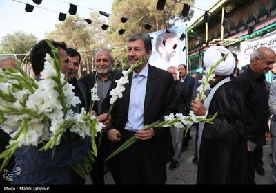 مراسم بزرگداشت شهدای هفتم تیر در اصفهان- عکس صفحه استان تسنیم | Tasnim