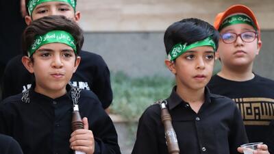 گردهمایی کودکان عاشورایی در سمنان