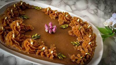 طرز تهیه حلوا سوهان خوشمزه و لطیف با دستور ساده خانگی (فیلم)