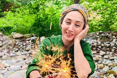 نگاه روز | هدیه تهرانی در دل طبیعت / زیبایی‌های دشت شمسک و لحظات خاطره‌انگیز او
