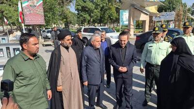 وزیر میراث فرهنگی کشور وارد قزوین شد
