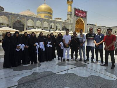 از بارگاه امام رضا(ع) تا سکوی جهانی؛ قهرمانان اسکیت ایران راهی میلان شدند