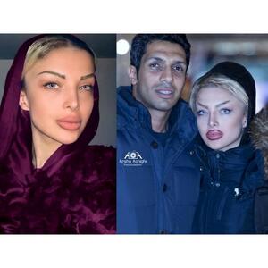 عکسی از عشوه ناجور زن سپهر حیدری را مشاهده می‌کنید