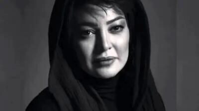 رزیتا غفاری عزادار شد/عکس