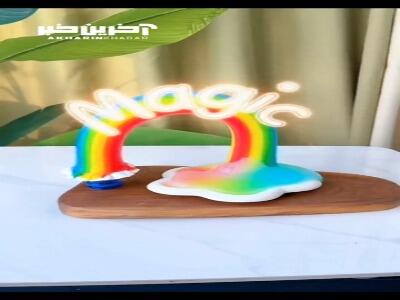 کاردستی بسازیم/ با فوم رنگین کمان بسازید