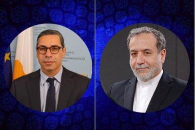 تقدیم پیام کتبی عراقچی به وزیر امور خارجه قبرس