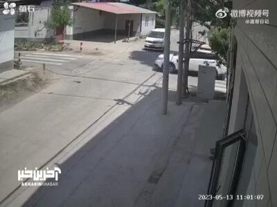 ویدئویی از دو سال تصادف در یک چهارراه!
