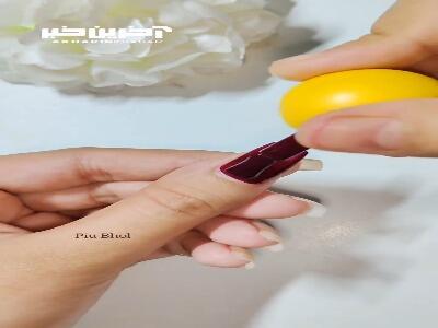ایده طراحی جالب روی ناخن