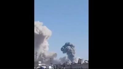 وقوع چندین انفجار در ادلب سوریه (فیلم)