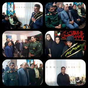 دیدار سرپرست ورزش و جوانان لرستان با خانواده شهید ورزشکار امیر حسین نعمتی