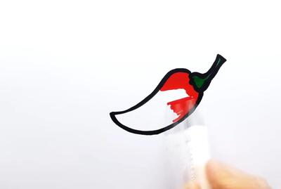 نقاشی ۲۰ مدل میوه برای کودکان / بهترین شکل ها برای نقاشی کودکان