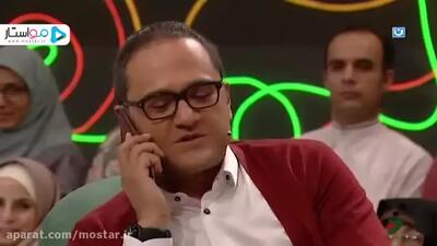 تماس تلفنی نگار جواهریان با رامبد جوان در خندوانه
