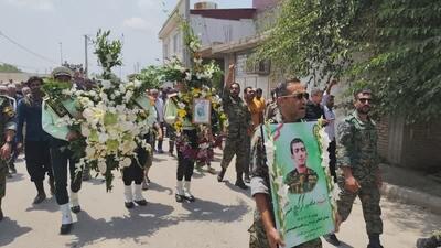 گنبدکاووس در سوگ و سربلندی؛ وداعی بی‌نظیر با شهید منصور گرگیچ مهر