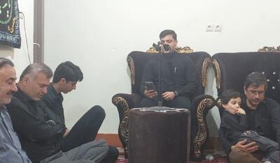 مجلس روضه خانگی در آب‌پخش