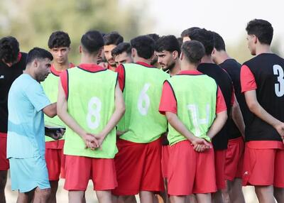 روانخواه نصف تیم ملی امید را تمرین داد - پارس فوتبال