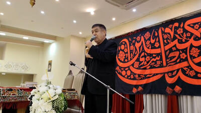 مداحی حاج غلامحسین پیروانی در شب هفتم محرم - پارس فوتبال