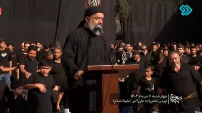 مداحی حاج محمود کریمی در محرم ۱۴۰۴ + فیلم
