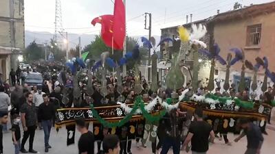 سوگواری ماه محرم در شهر عسگران از لنز دوربین شهروندخبرنگار