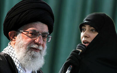 هدیه خاص رهبر معظم انقلاب برای الهام چرخنده