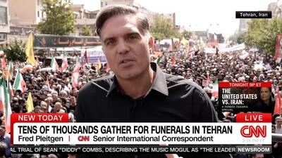 مشاهدات میدانی خبرنگار سی‌ان‌ان از تهرانِ روزهای جنگ