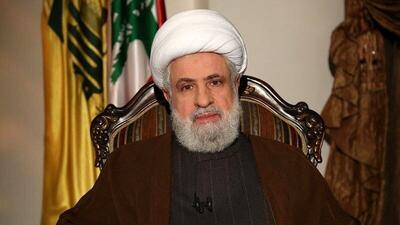 شیخ نعیم قاسم: هرگز سلاحمان را تحویل دشمن نمی‌دهیم (فیلم)