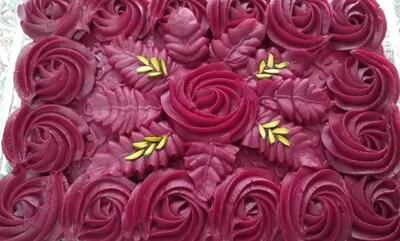 طرز تهیه حلوا با طعم گیلاس