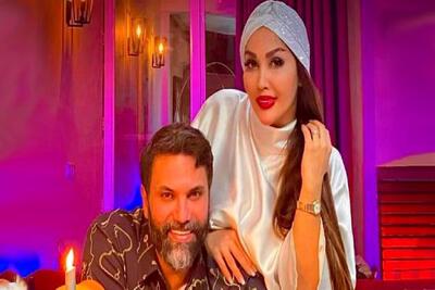 نگاه روز | دکوراسیون خاص و مجلل محل عکاسی نیکبخت واحدی و همسرش مونا نیکی / با چیدمان شیک و لاکچری