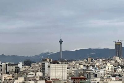 هوای تهران نارنجی شد