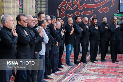 دسته عزاداری چلچراغ مسجد عباسیه زنجان