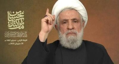 نعیم قاسم: اسرائیل تهدید واقعی برای کل دنیاست | جهان نیوز