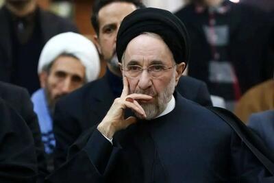 سیدمحمد خاتمی: به رغم دشواری های متعدد و پیچیده، دست ایران برای مذاکره و حل مسائل مزمن و جدید بسته نیست / هدف اسرائیل فروپاشی یکپارچگی سرزمینی ایران بود