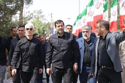 تجدید میثاق جامعه ورزش با شهدای انقلاب و شهدای حملات رژیم صهیونیستی - پارس فوتبال