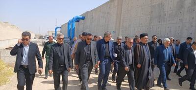 بهره‌برداری آزمایشی از مخزن ۲۰ هزار مترمکعبی آب دهدشت با اعتبار ۳۵۰ میلیارد تومان