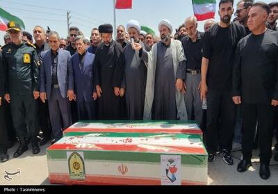 وداع باشکوه با 2 سرباز شهید فراجا در رباط‌کریم - تسنیم