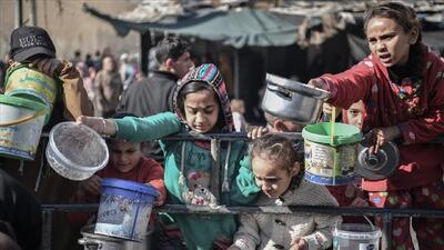 تله‌ی مرگ اسرائیل برای فلسطینیان گرسنه