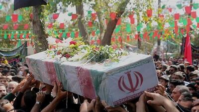 وداع با شکوه اهری‌ها با پیکر پاک و مطهر شهید شهید رضا جباری لقمان + فیلم