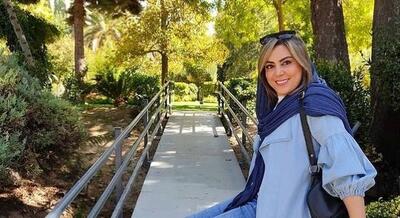 آرایش بسیار شیک نیلوفر شهیدی در سالن زیبایی مریم رهنما، خواهر بهاره رهنما + عکس