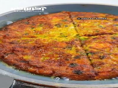 کوکوی کدو سبز یکی از خوشمزه ترین کوکوهاست...