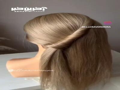 آموزش یک مدل شینیون مو شیک و رویایی