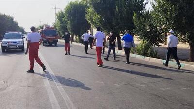 نشت گاز آمونیاک کارخانه یخ یزد کنترل شد