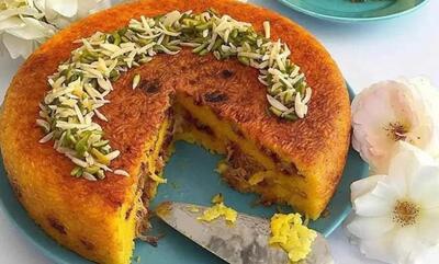 طرز تهیه ته چین هویچ پلو