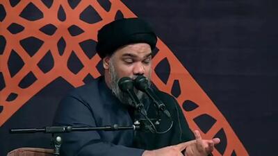 سخنرانی حجت‌الاسلام طباطبایی‌نژاد در  مراسم عزاداری شب تاسوعا+ فیلم