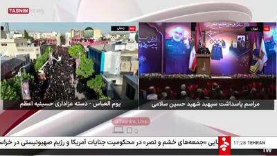 سرلشکر موسوی: وحدت ملت ایران، دشمن را وادار به عقب‌نشینی کرد + فیلم