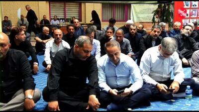 مراسم گرامیداشت شهدای جنگ تحمیلی 12 روزه با حضور ورزشکاران