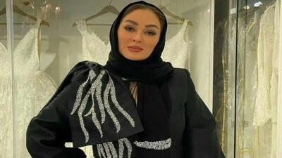 تصویر روز | تیپ سفید و جذاب الهام حمیدی با تغییر رنگ موهایش | گلی شی